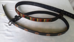 Belt with Masaai Beads 