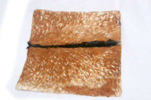 Cushion Cover Hair on Leather