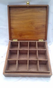 Spice or Tea Wooden Box (1)